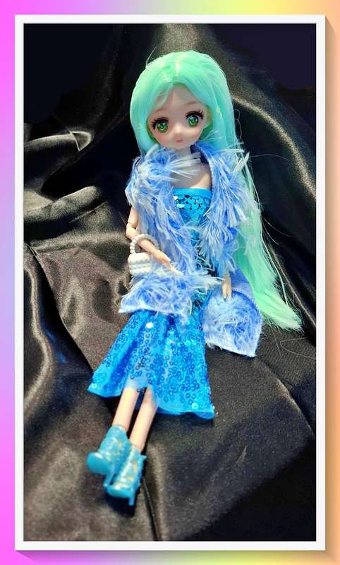Gorgeous mermaid inspired outfit princess doll