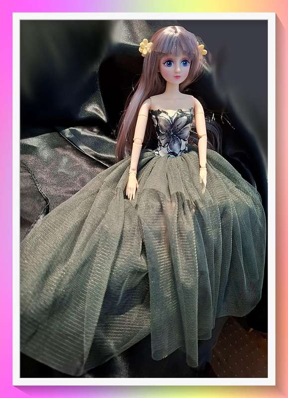 Adorable ballgown princess doll