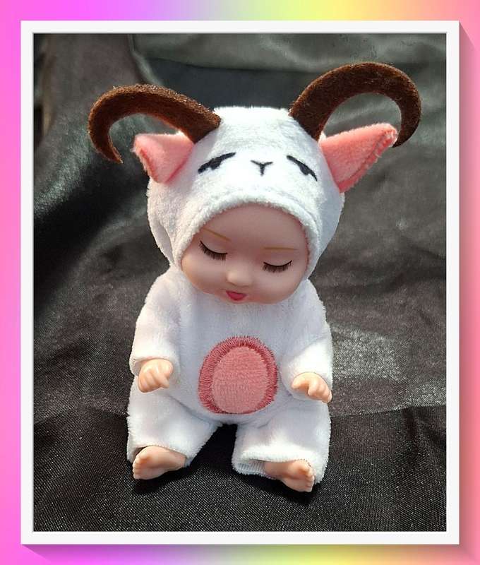 Lovely Capricorn pocket baby doll