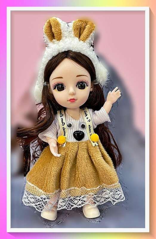 Sweet bear outfit doll and surprise gift