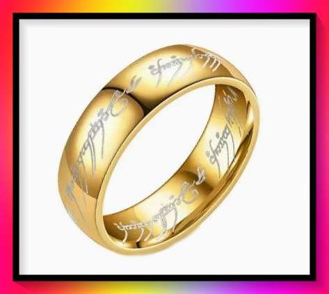 Lord of the rings inspired ring (The one ring) size 11