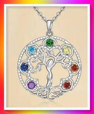 Draw in the good energy Chakra necklace pendant