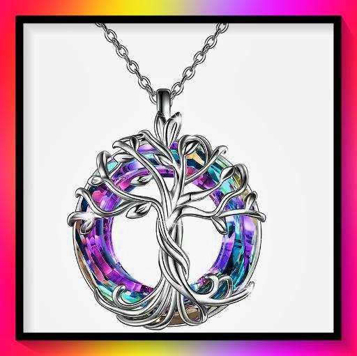 Stunning tree of life pendant necklace