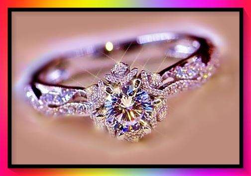 Gorgeous sparkly clear simulated diamond ring size 7