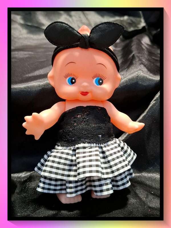 Custom design handmade outfit kewpie style doll
