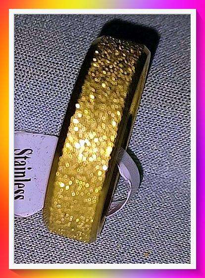 Gorgeous Sparkling Shiny finish 18mm ring
