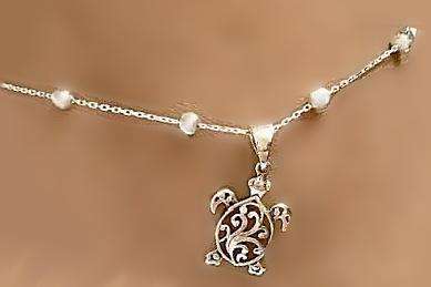 So sweet turtle anklet