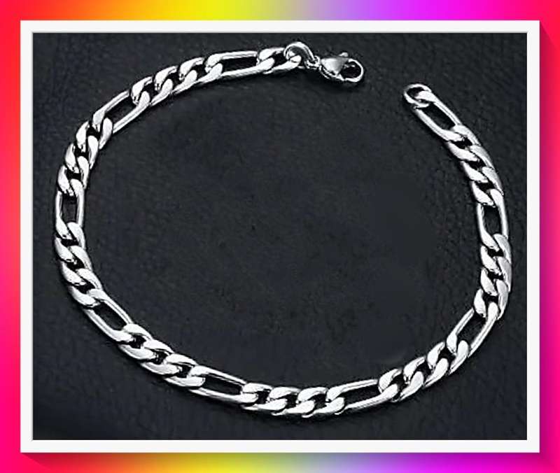 Gorgeous Stainless Steel Chain Bracelet 22cm