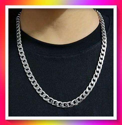Stylish Heavy Duty Stainless Steel Chain Necklace for Men 9mmx60mm