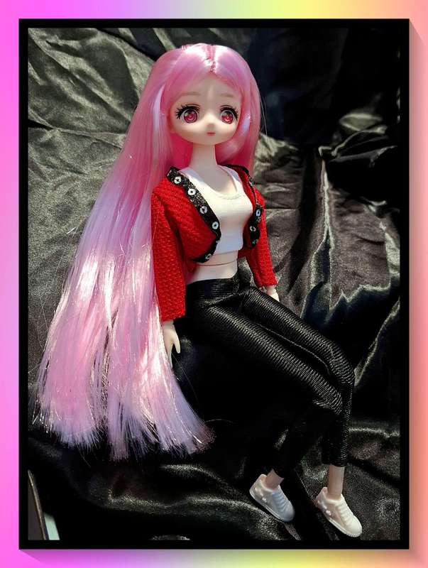 Amazing popstar look anime style doll