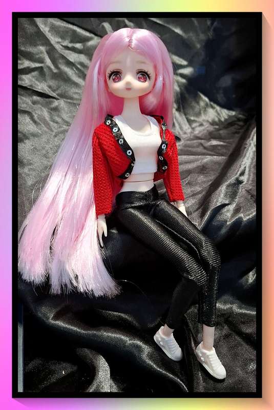 Amazing popstar look anime style doll