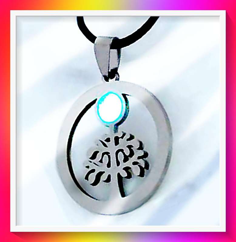 Amazing Glow-in-the-Dark Tree of Life Pendant Necklace
