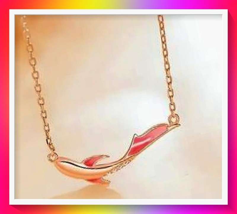 Good luck charm Koi Fish Pendant Necklace