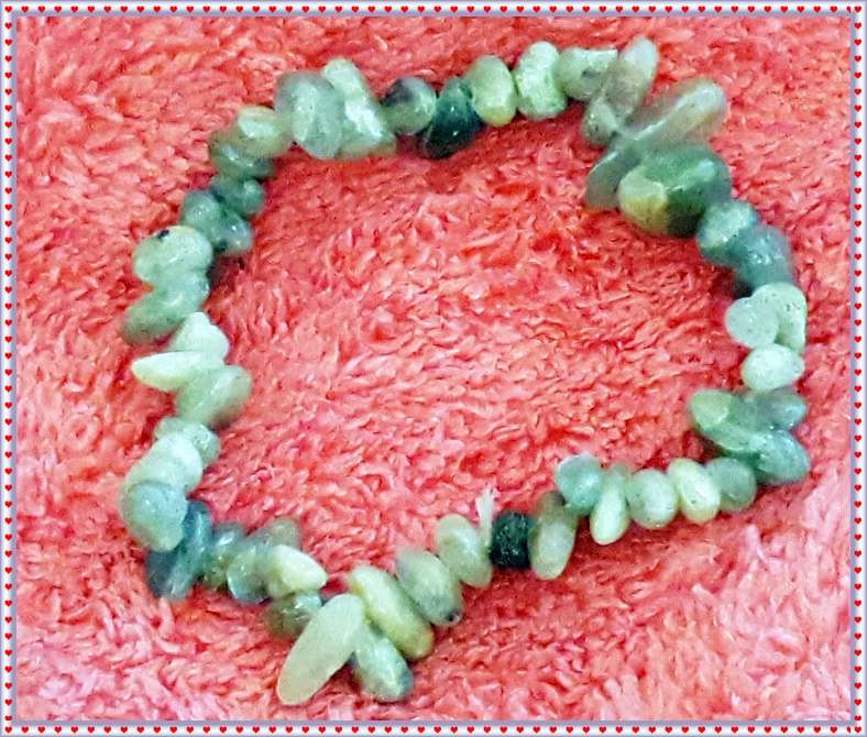 Stunning Handmade Semi-precious stone bead bracelet for grace and calm
