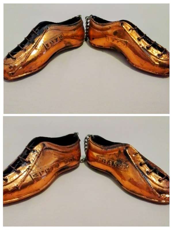 Springbokke vs France 1975 Souvenir pair of boots