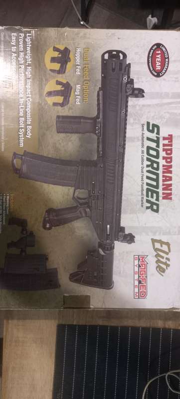TIPPMANN STORMER ELITE PAINTBLL MARKER
