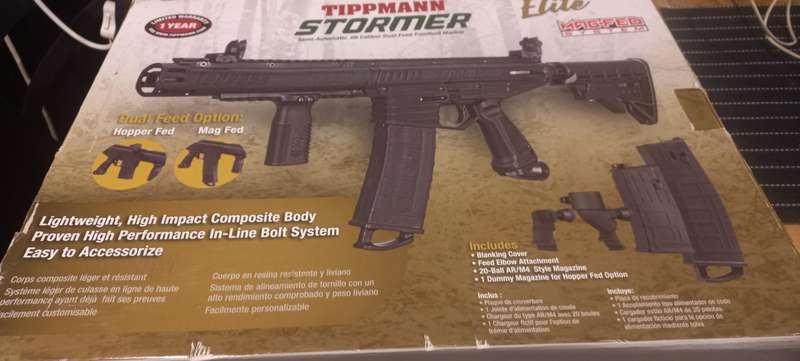 TIPPMANN STORMER ELITE PAINTBLL MARKER