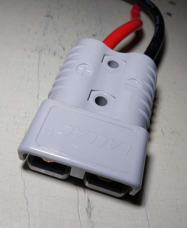 Set of 175A 600V Anderson plug