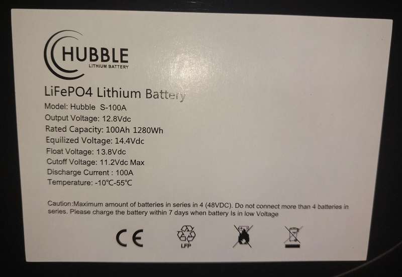 12V 1000W mecer PSW Mppt UPS with Hubble lifepo4 battery
