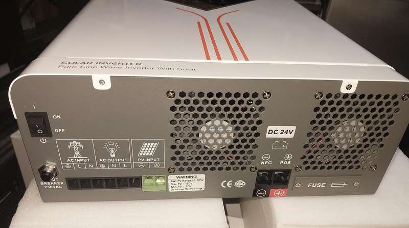 2400W 24V Switched all in one Pure Sine Wave inverter