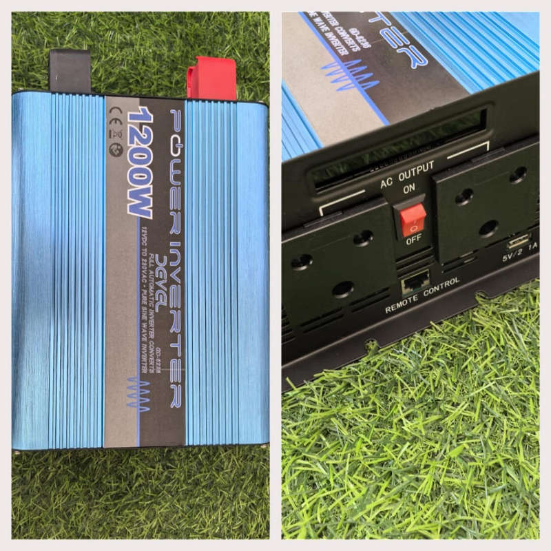 12V 1200W Devel pure sine wave inverter