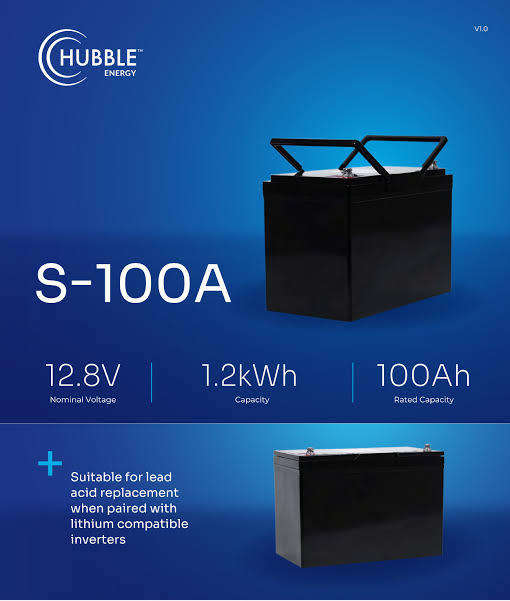 12V 1000W mecer PSW Mppt UPS with Hubble lifepo4 battery