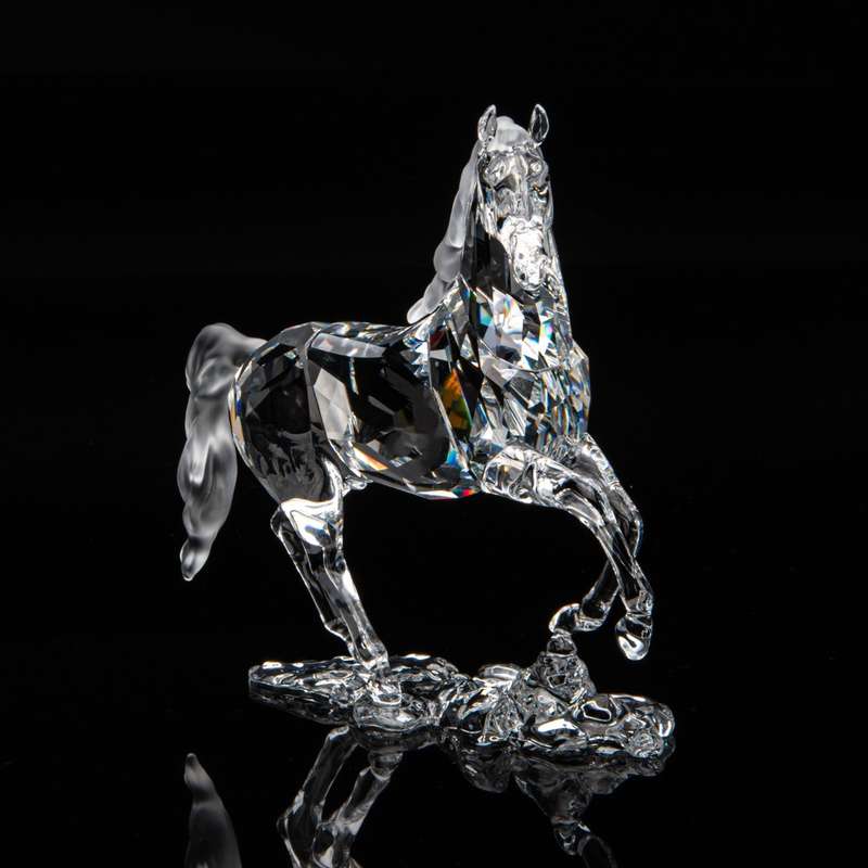 Swarovski Crystal Magnificent Stallion part of the Peaceful Countryside