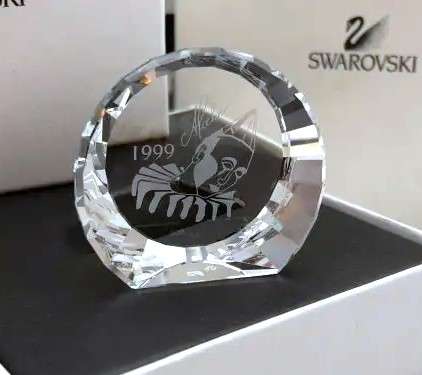 Swarovski 1999 Event Paperweight Pierrot 40 mm