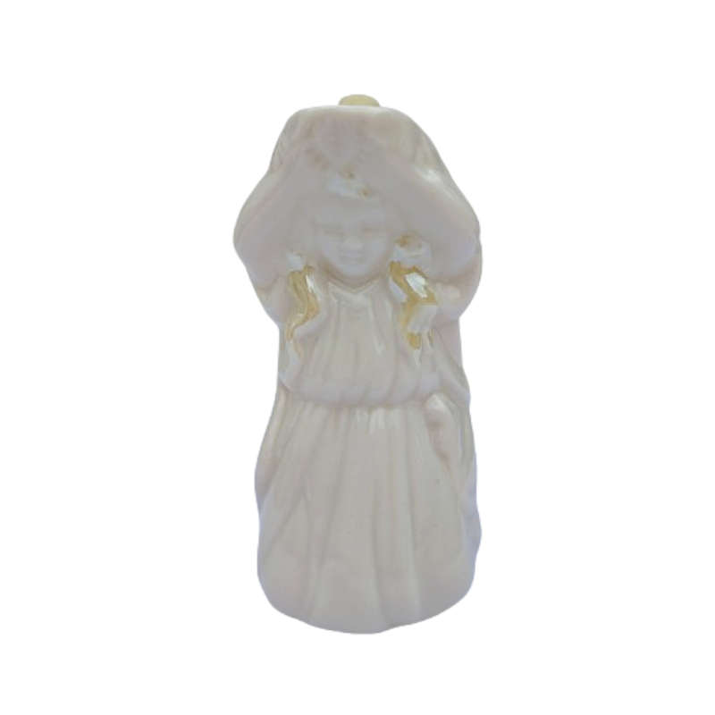 Belleek porcelain figural female Nymph Maiden Creamer