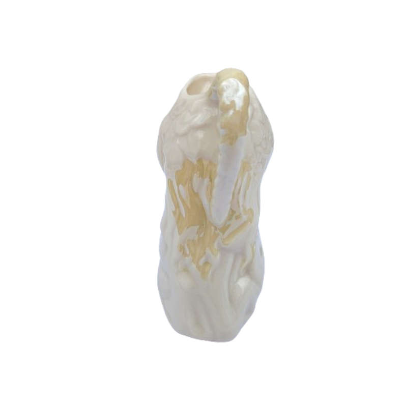 Belleek porcelain figural female Nymph Maiden Creamer