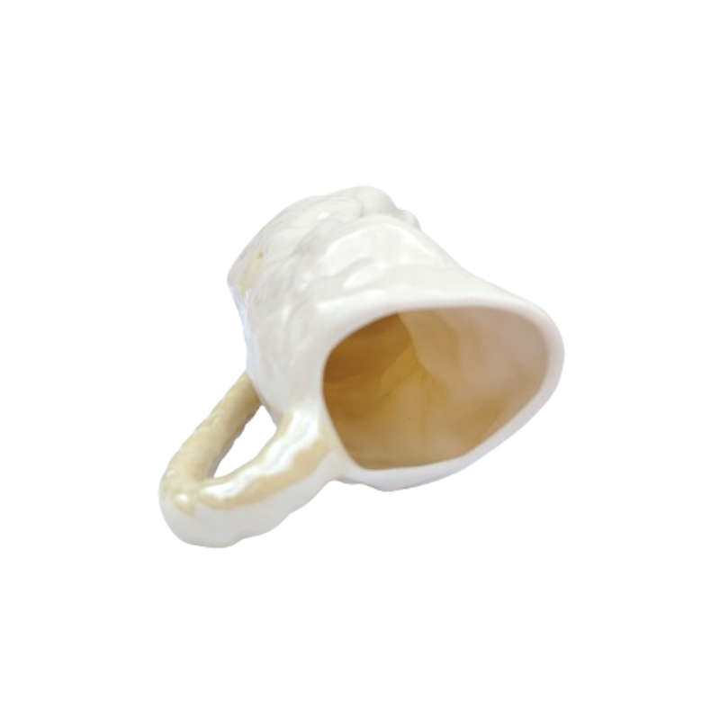 Belleek porcelain figural female Nymph Maiden Creamer