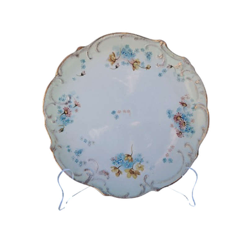 Vintage CTM Bone China Plate Raised Design