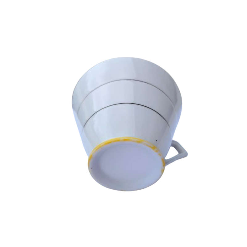 Yellow Crocus Art Deco porcelain Tea Set