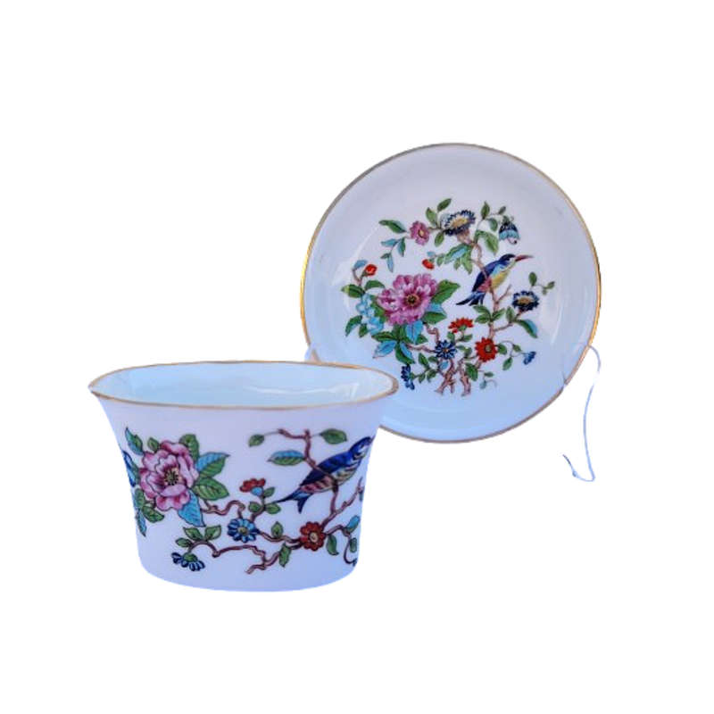 Aynsley Pembroke - Gold  Vase Bone China White