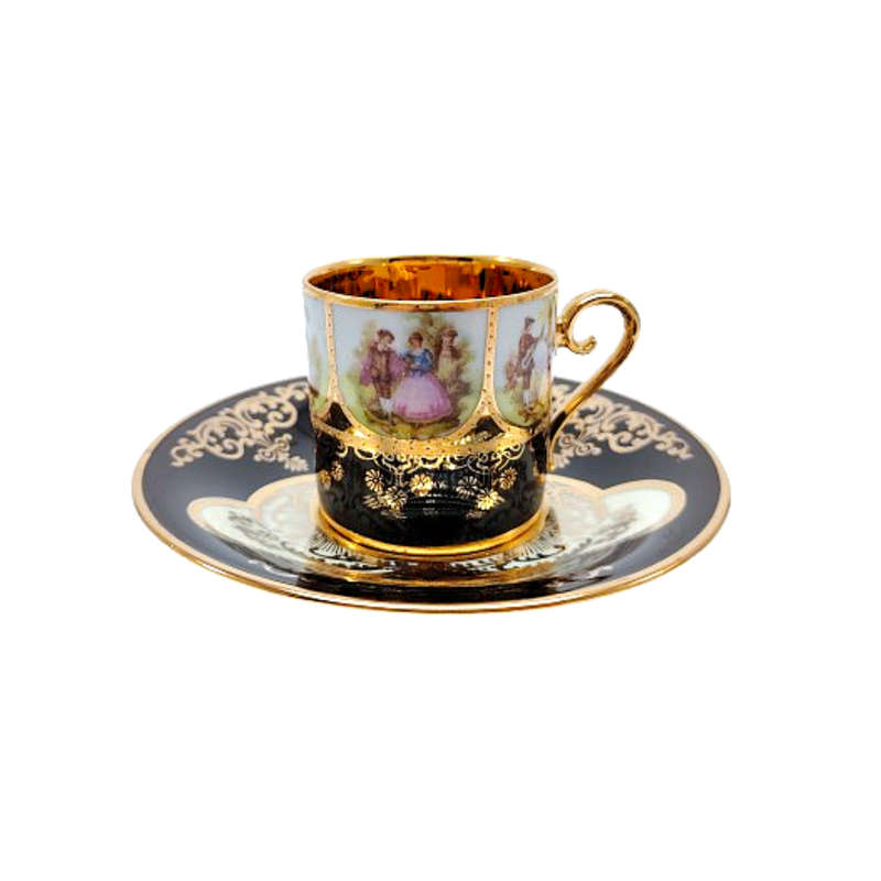 Tirschenreuth Love Story artwork Demitasse Cup and saucer