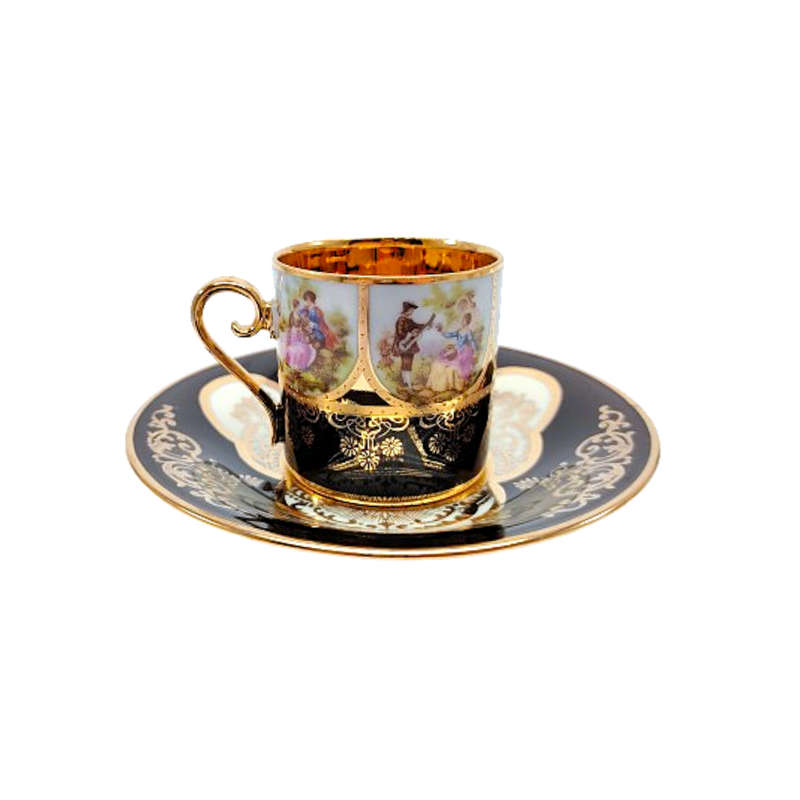 Tirschenreuth Love Story artwork Demitasse Cup and saucer