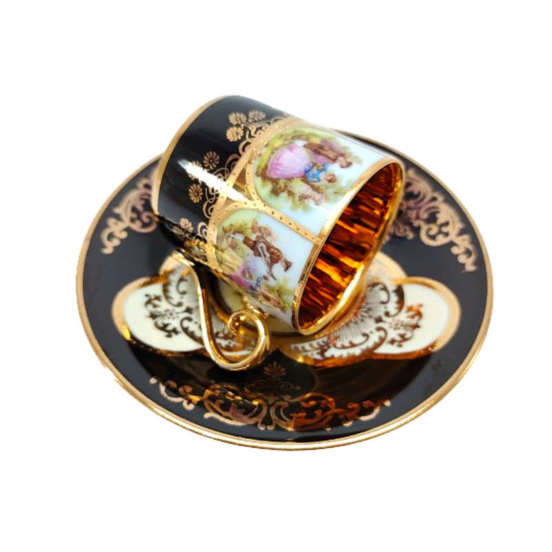 Tirschenreuth Love Story artwork Demitasse Cup and saucer