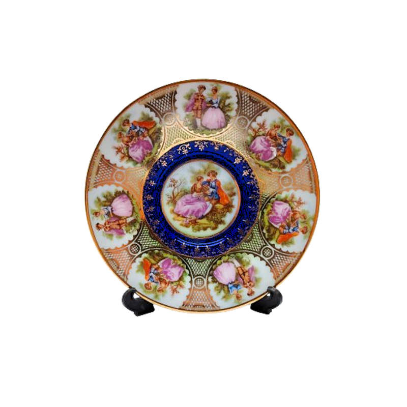 JK Decor Carlsbad Love Story artwork Demitasse Cup and saucer