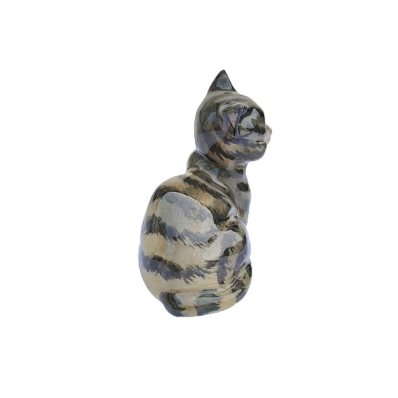 Beswick Cat Kitten Grey Tabby Sitting Figurine HN1436