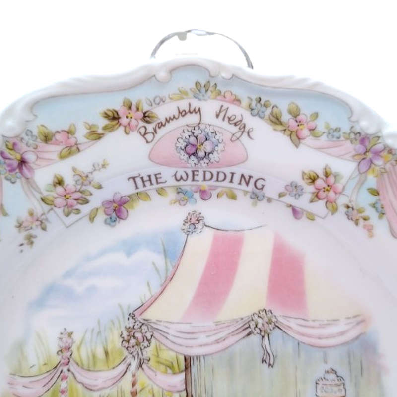 Royal Doulton Brambly Hedge The Wedding Wall Plate