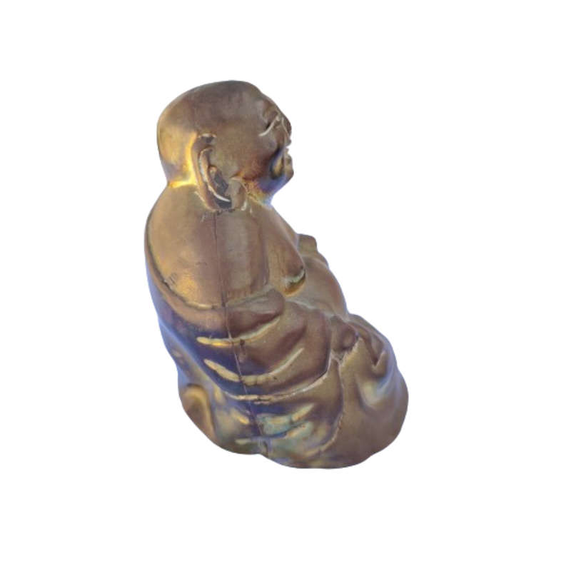 Vintage Metal Sitting Hollow Buddha