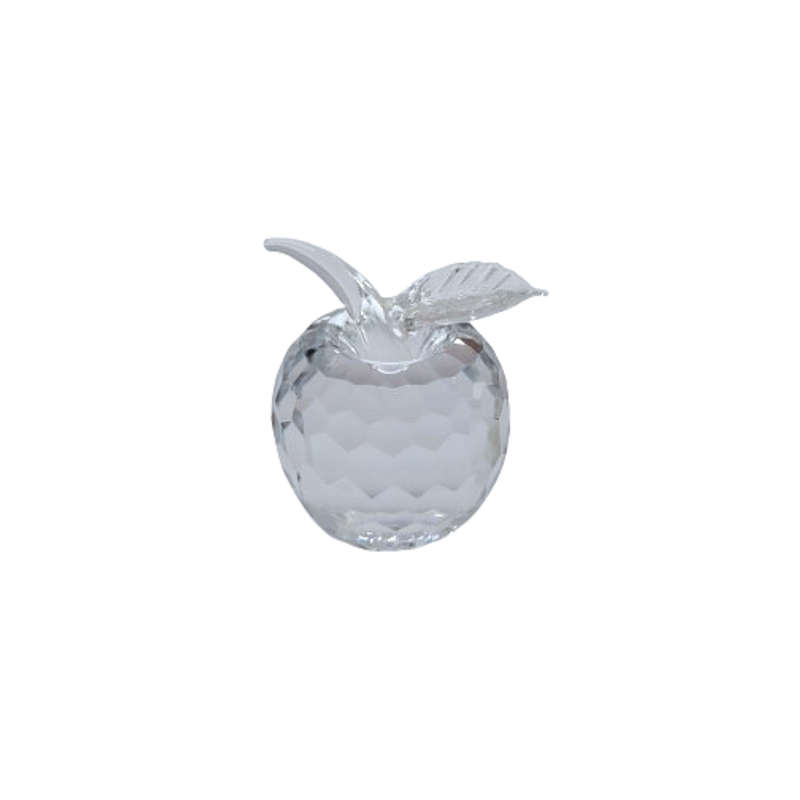 Byzantium Crystal Collection Stunning Cut Glass Crystal Apple