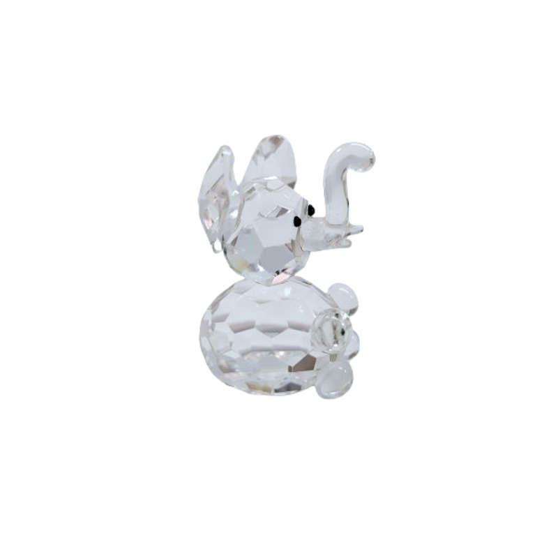 Byzantium Crystal Collection Stunning Cut Glass Crystal Elephant