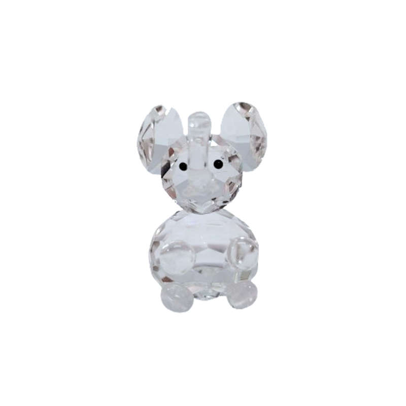 Byzantium Crystal Collection Stunning Cut Glass Crystal Elephant