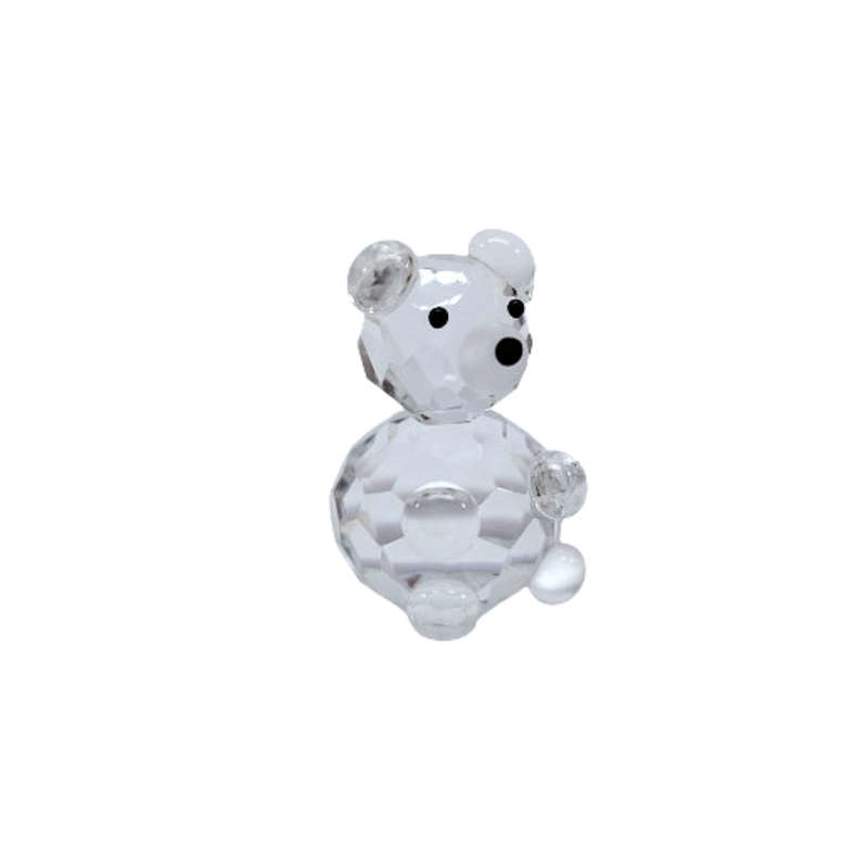 Byzantium Crystal Collection Stunning Cut Glass Crystal Bear