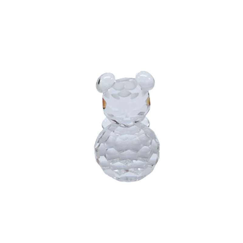 Byzantium Crystal Collection Stunning Cut Glass Crystal Bear
