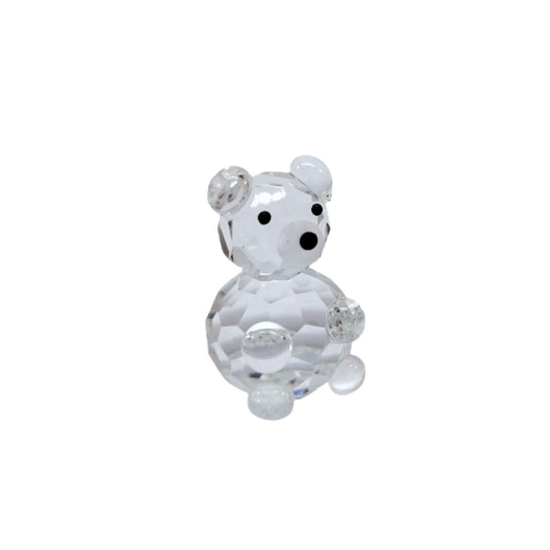 Byzantium Crystal Collection Stunning Cut Glass Crystal Bear