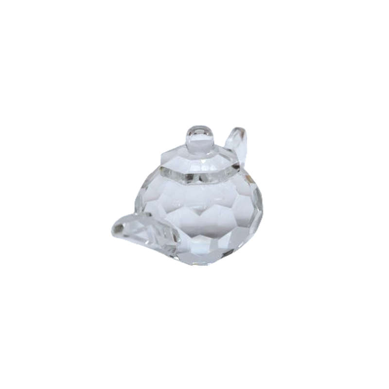 Stunning Crystal Glass Large Crystal Teapot