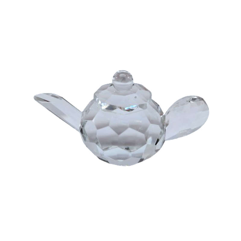 Stunning Crystal Glass Large Crystal Teapot
