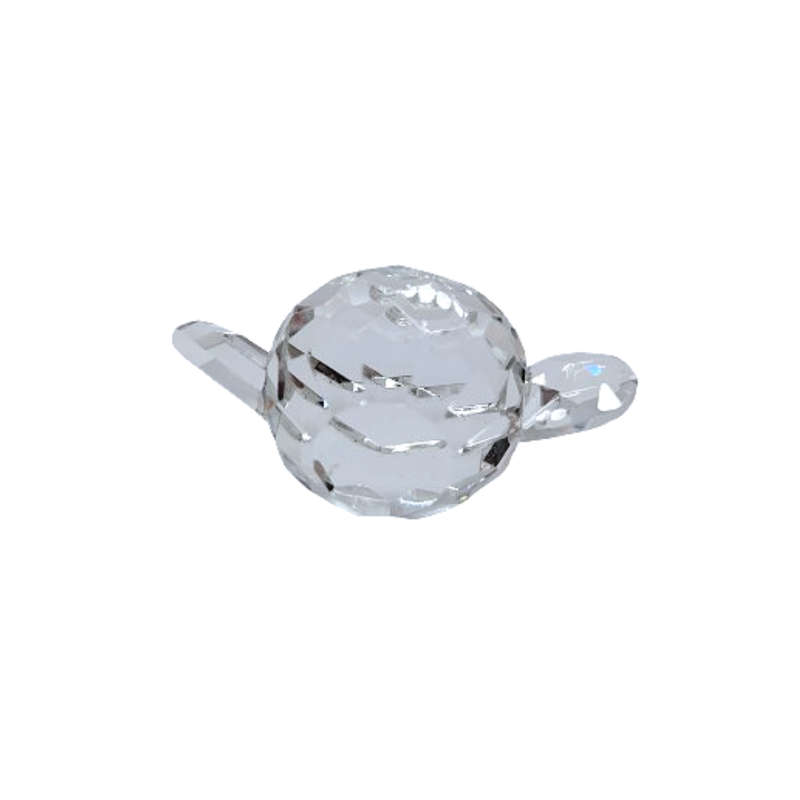 Stunning Crystal Glass Large Crystal Teapot